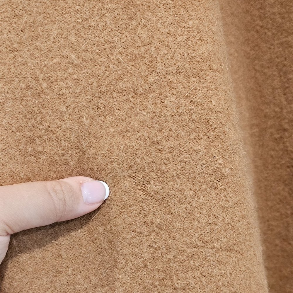 Marc by Marc Jacobs Camel Colored Wool & Angora/Rabbit Hair Classic Coat size S - Picture 8 of 16